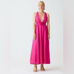 J. Crew Pink Maxi Dress